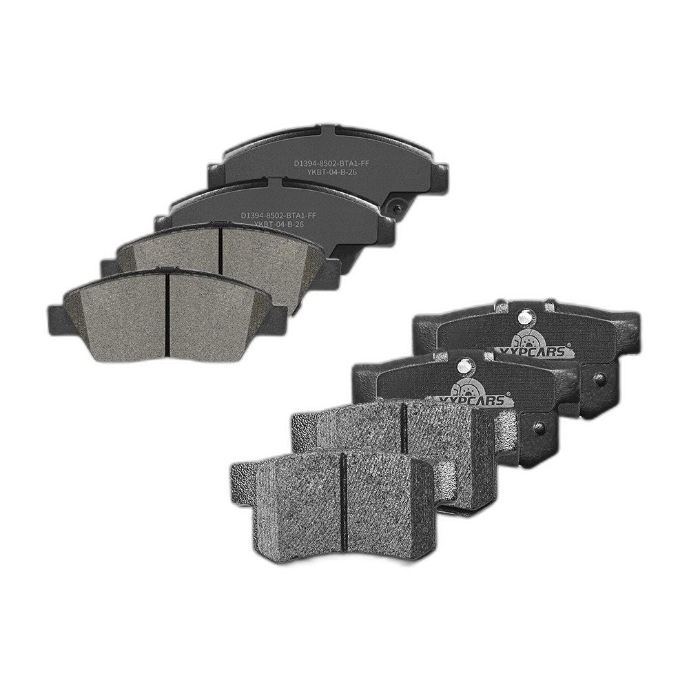 Front And Rear Ceramic Brake Pads Set for 2011 2012 2013 2014 2015 Honda CR-Z