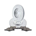 Front Brake Rotors And Ceramic Pads For Ford Escape Limited Mercury Mariner