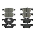 Front + Rear Ceramic Brake Pads Set with Hardware for 2017 2018 2019 Ford Escape