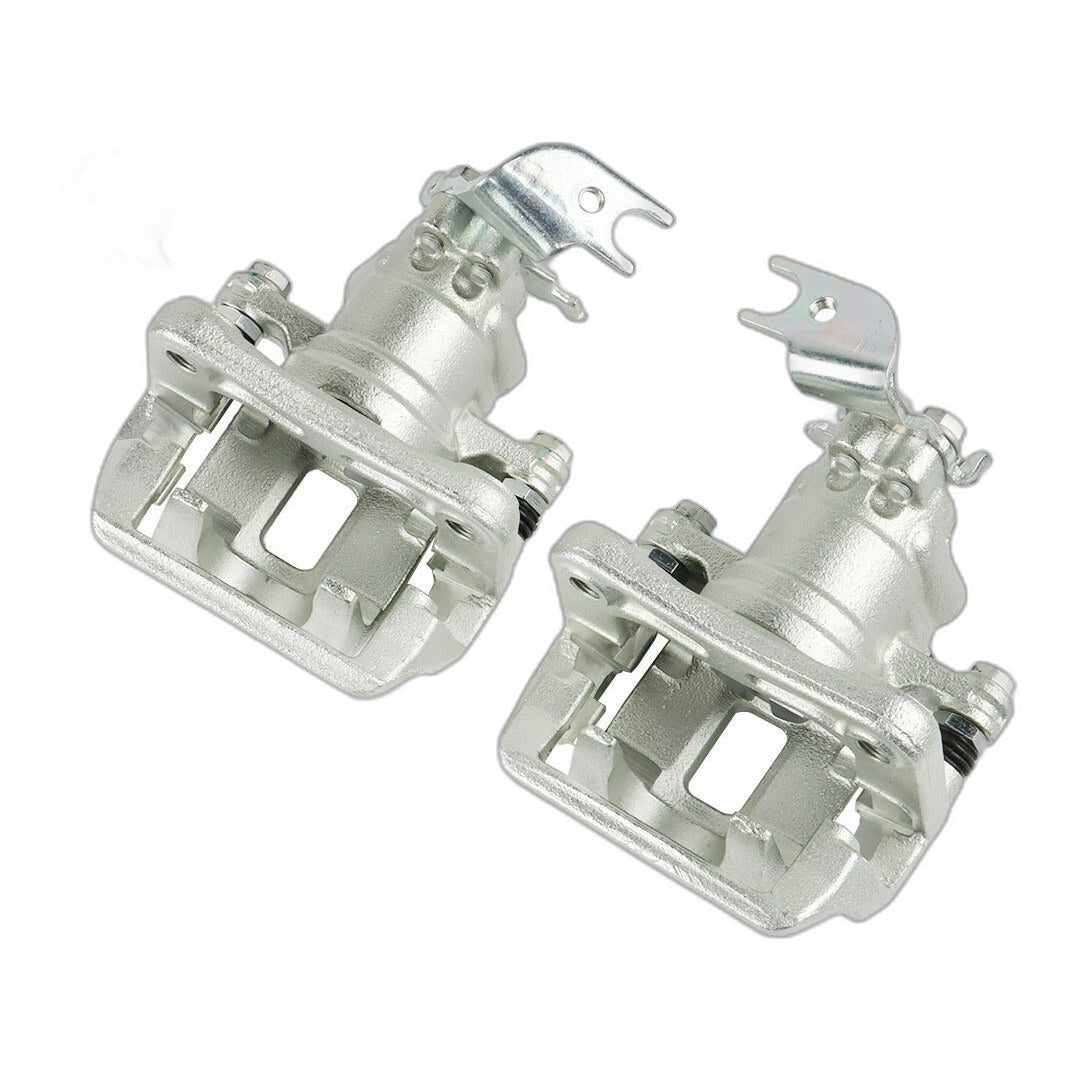 Pair of 2 Rear Brake Calipers with Bracket for Honda Accord 2.4L 2008 2009-2012