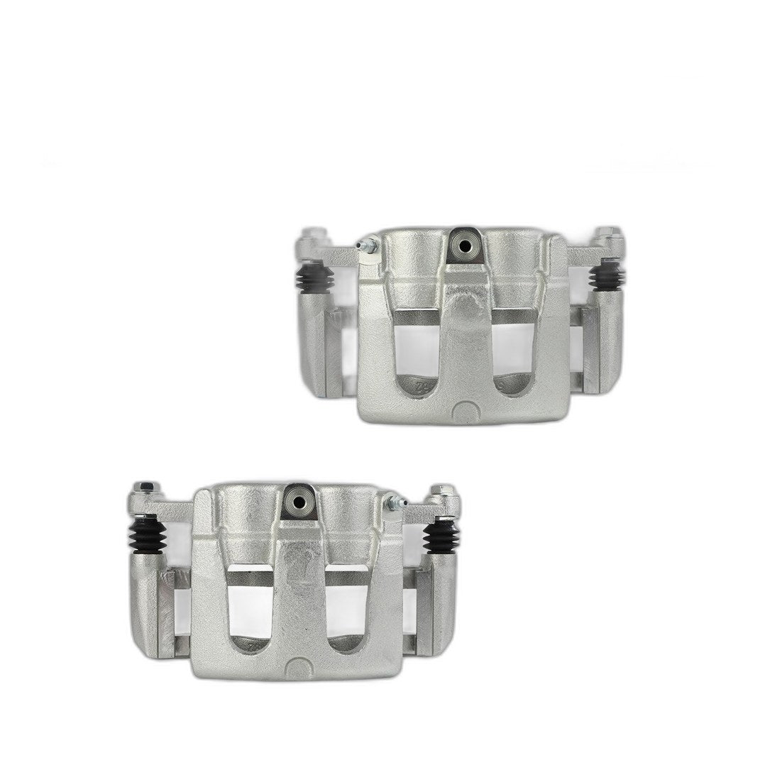 Front Pair Brake Calipers w/ Bracket For 2007 - 2010 FORD EXPLORER SPORT TRAC