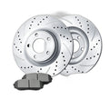 Front Drilled Brake Rotors Brake Pads Kits for Ford Edge Lincoln MKX Brakes