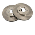 Front Brake Rotors & Ceramic Brake Pads Kit Fits 2008-2009 Ford Escape V6 3L