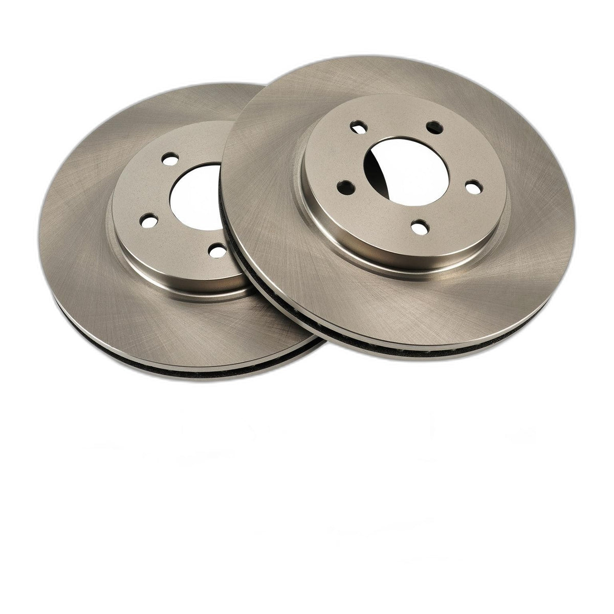 Front Brake Rotors & Ceramic Brake Pads Kit Fits 2008-2009 Ford Escape V6 3L