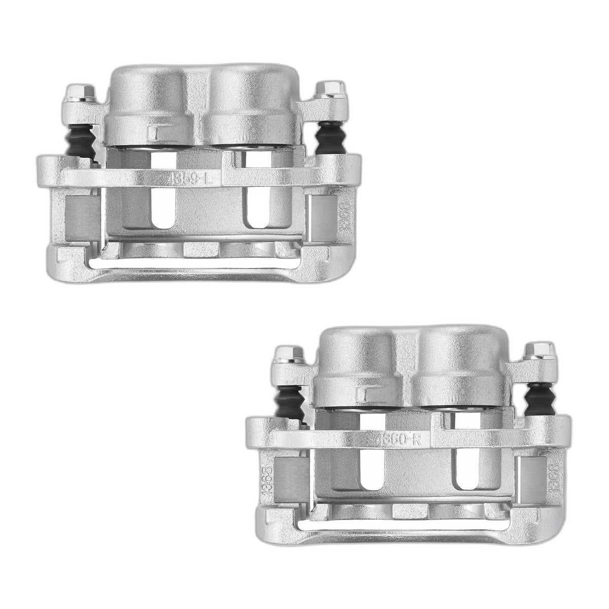 Front Brake Caliper Set with Bracket For 2002 Chevrolet Blazer 4.2L 18B4695 Pair
