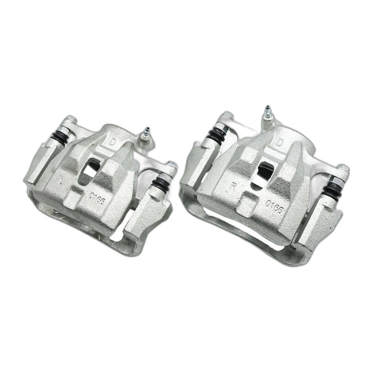 Front Left Right Disc Brake Caliper Pair w/ Bracket For Toyota Corolla 2009-2019