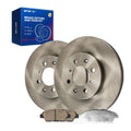Front Brake Kit Rotors Ceramic Pads for 2009-2013 Honda Fit 2003-2007 Civic