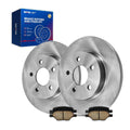 Rear Brake Kit, Carbon Fiber Ceramic Pads and Rotors for 2004-2012 Chevy Malibu
