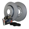 Front Brake Kit 350mm Rotors & Bosch Ceramic Pads For Expedition F-150 Navigator
