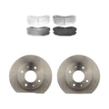 Front Brake Kit Disc Rotors Ceramic Pads fits 2002-2007 Mitsubishi Lancer