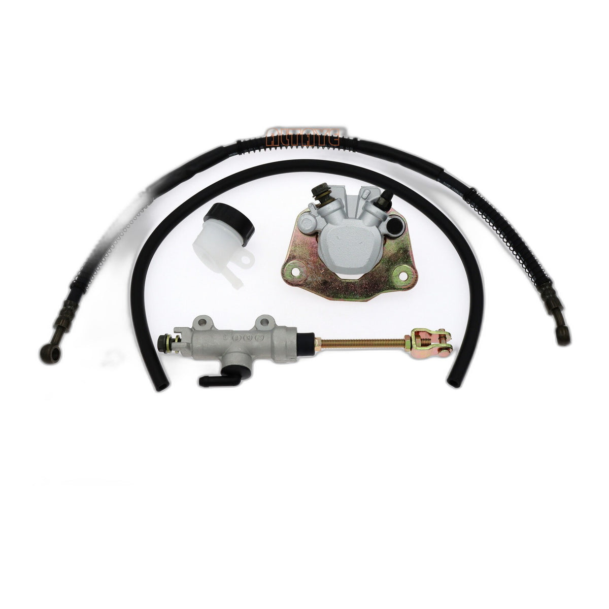 Rear Brake Master Cylinder Caliper & Hose Assy for SUZUKI Vinson 500 LTF500F