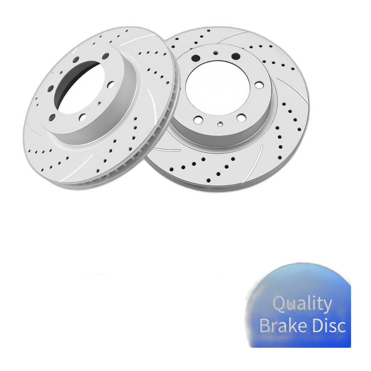 Front Brake Rotors Pads for Toyota 4Runner 2003-2009 Tacoma 2005-2015 6-Lug