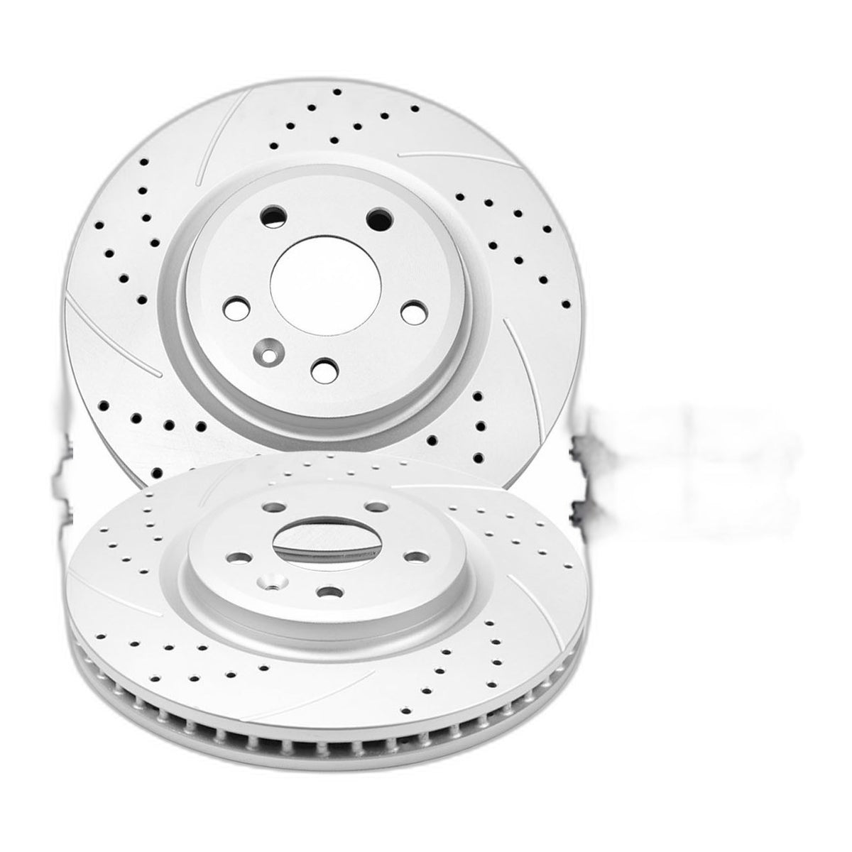 for 2011 12-19 Ford Explorer 325mm Front Disc Brake Rotors Brakes Pads Kit