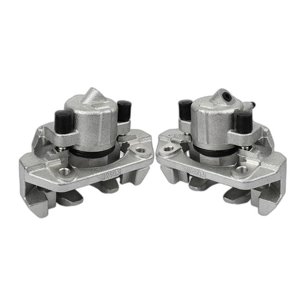 Front Pair Brake Caliper w/Bracket For Ford Escape Mazda Tribute Mercury Mariner