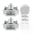 Pair Front Brake Caliper w/Bracket For Ford Fusion 2006-12 Lincoln MKZ 2007-2012
