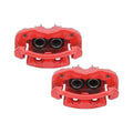 Pair Rear Brake Calipers w/ Bracket For 2000-04 Excursion F-250 F-350 Super Duty