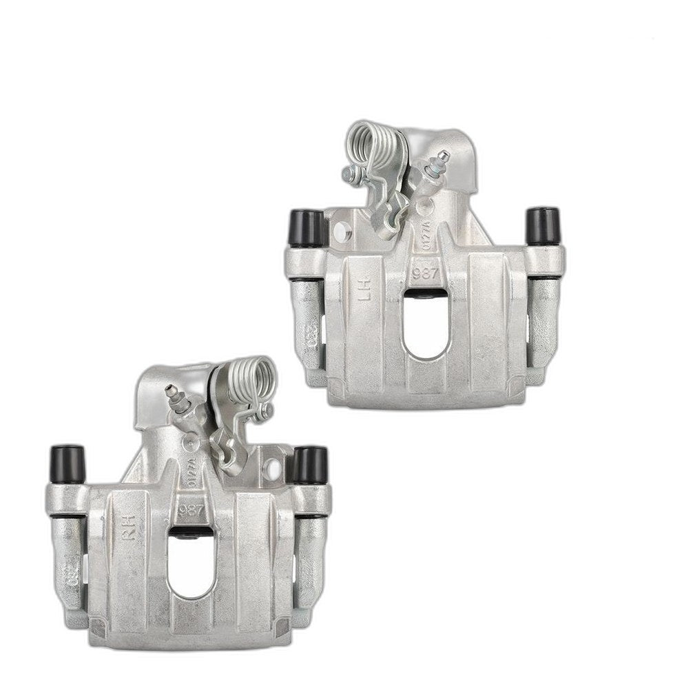 Pair Rear Brake Calipers For 2013-2018 Ford C-Max 2013-2016 Escape w/ Bracket