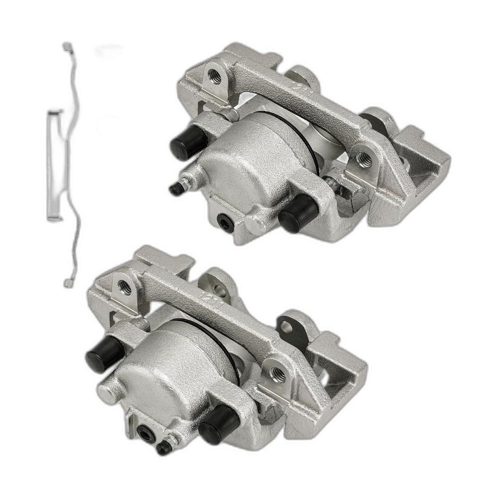 Pair Front Brake Calipers w/ Bracket For Dodge Grand Caravan 2001-2007 Chrysler