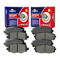 Ceramic Brake Pads Front Rear Jeep Cherokee 2014-2022 D1734 D1843 8pc Set
