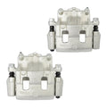Front Brake Calipers Pair For FORD EDGE AWD 2007 2008 2009 w/ Bracket