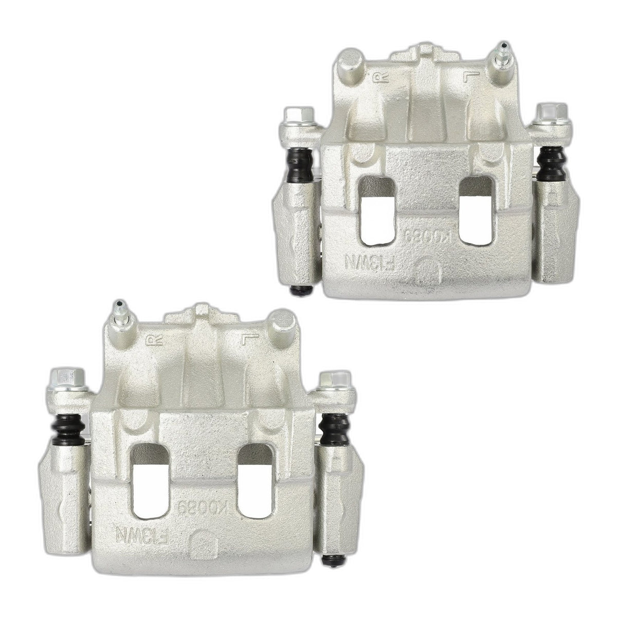 Front Brake Calipers Pair For FORD EDGE AWD 2007 2008 2009 w/ Bracket