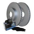 Front Brake Kit 282mm Rotors & Akebono Ceramic Pads For ILX Accord Civic Element
