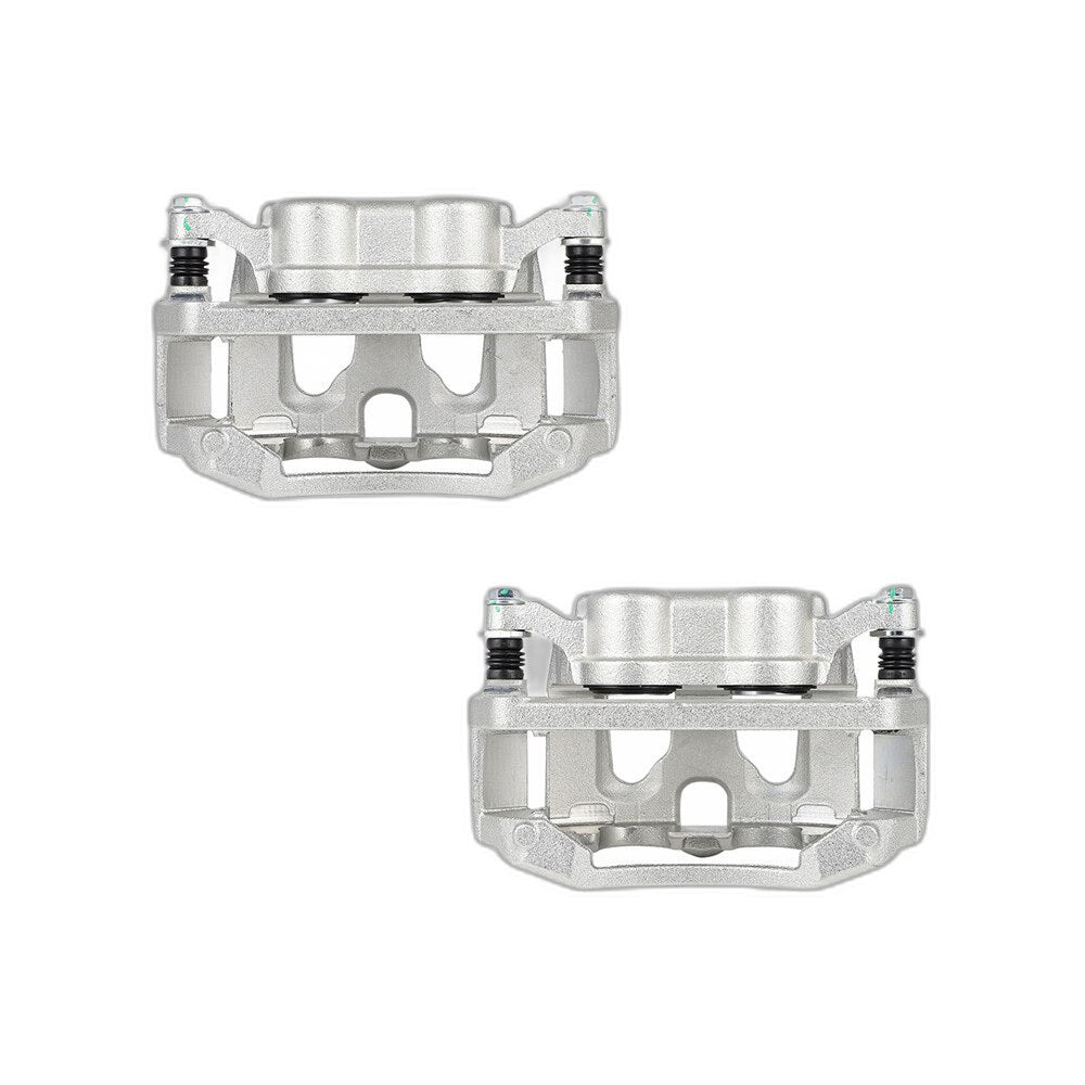Rear Pair Brake Calipers & Bracket Left Right For 13-2019 Ford F-250 Super Duty