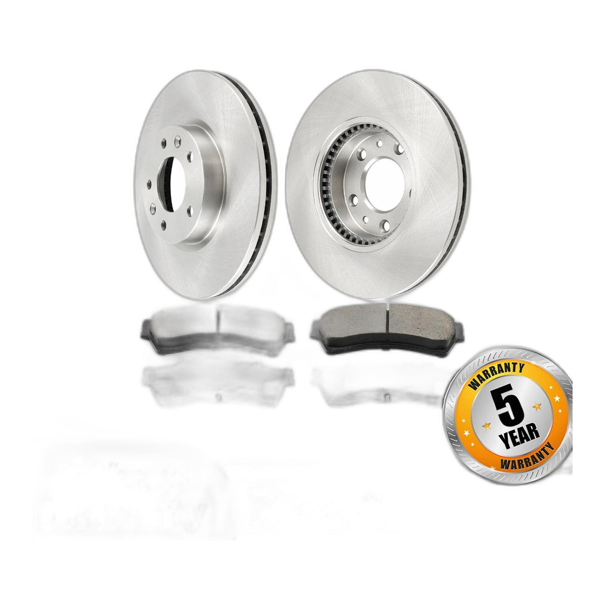 Brake Rotors & Pads Kit for 06-12 Ford Fusion 08-13 Mazda 6 07-12 Lincoln MKZ