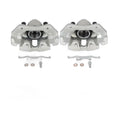 Pair Front Brake Calipers with Bracket For 2005-09 Ford Escape Before 12/01/2008