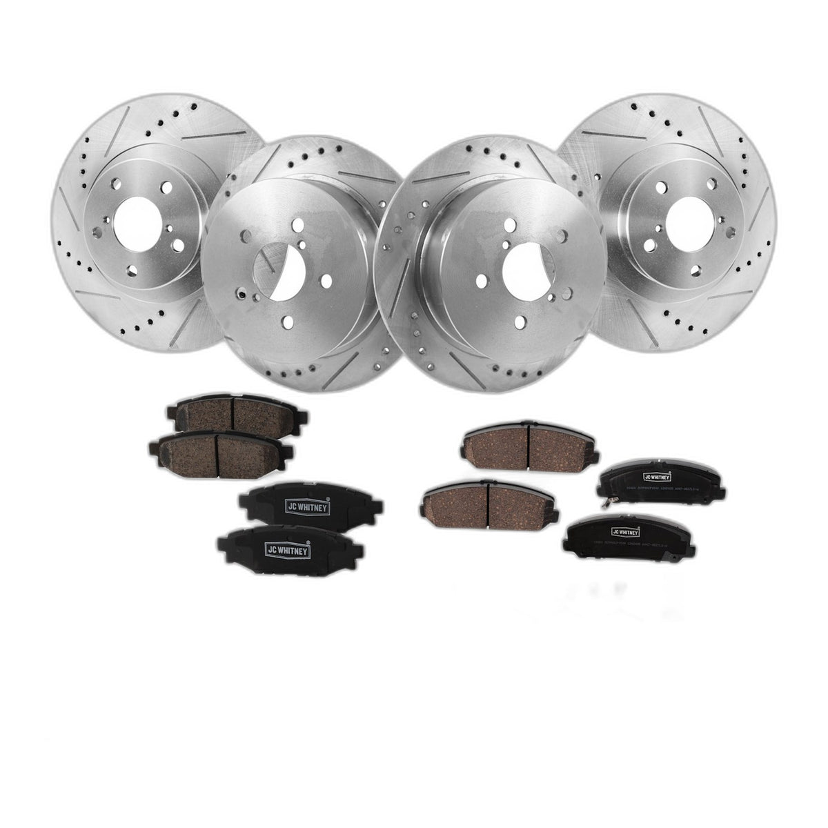 Front & Rear Brake Disc Rotors and Pads Kit For Subaru Outback 2005