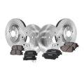 Front & Rear Brake Disc Rotors and Pads Kit For Toyota Camry 2002 2003 2004