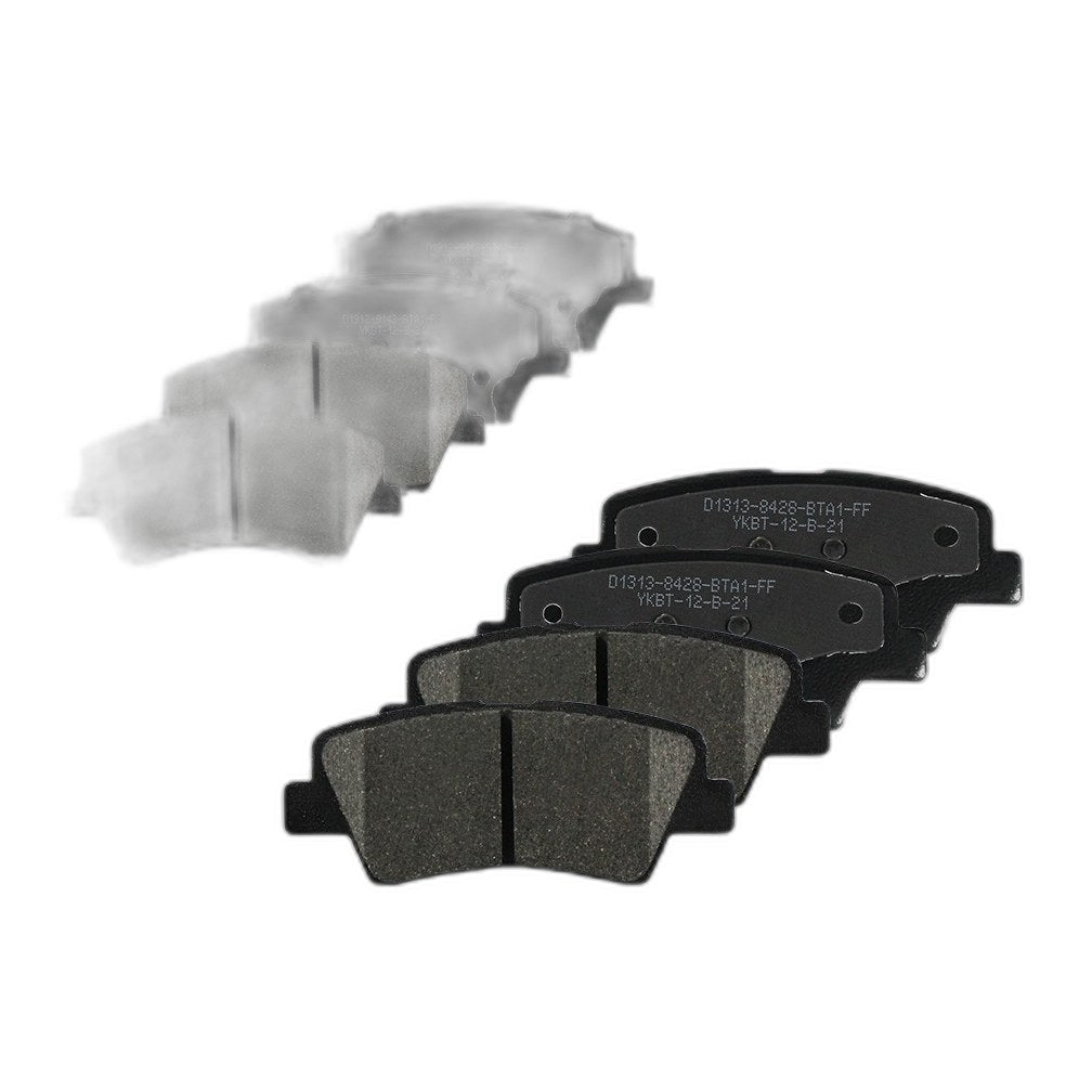 Front Rear Ceramic Brake Pads Set for Hyundai Ioniq Elantra GT Kia Niro