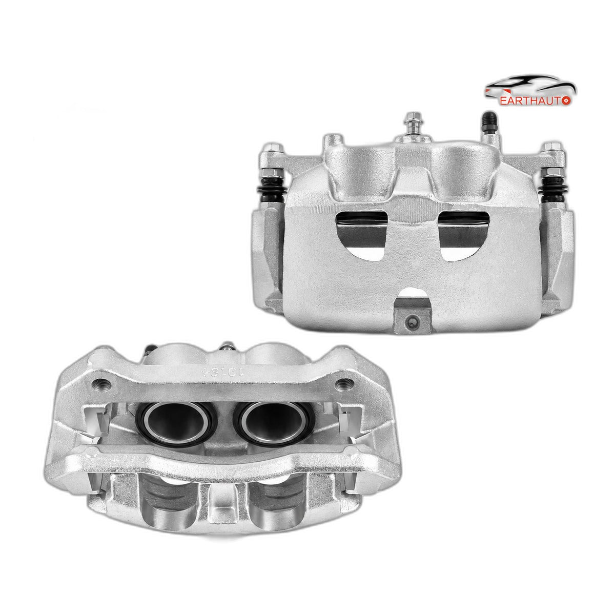 Pair Front Brake Calipers w/ Bracket For 2012-2020 Ford F-150 2.7L 3.5L 5.0L
