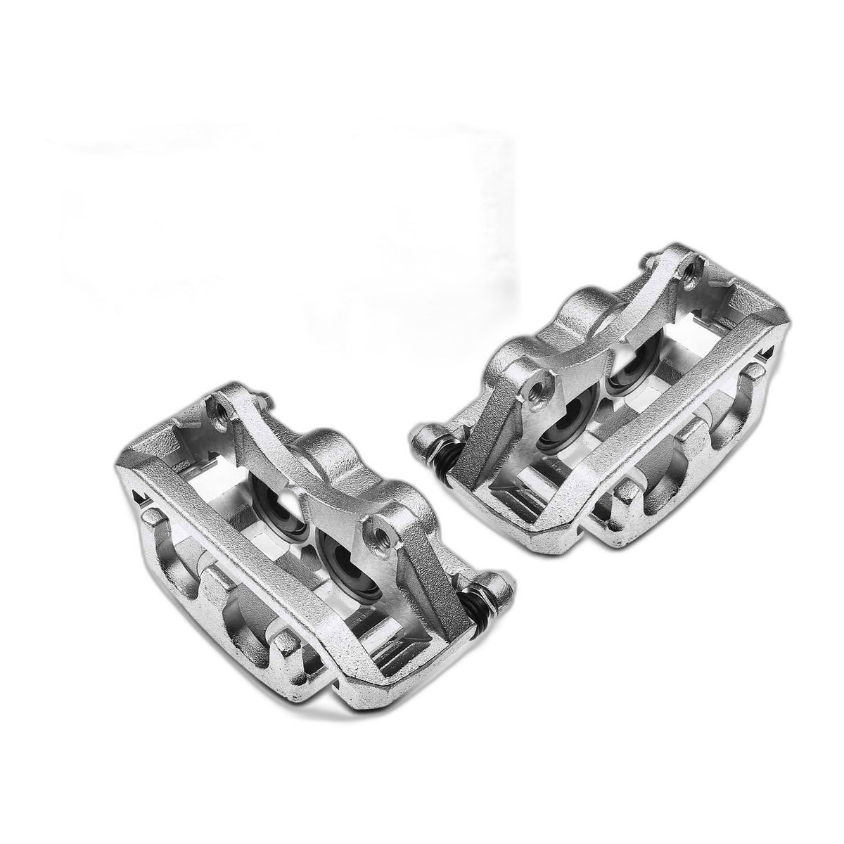 Pair Front Brake Calipers with Bracket for Ford Explorer 2011-2019 Taurus Flex