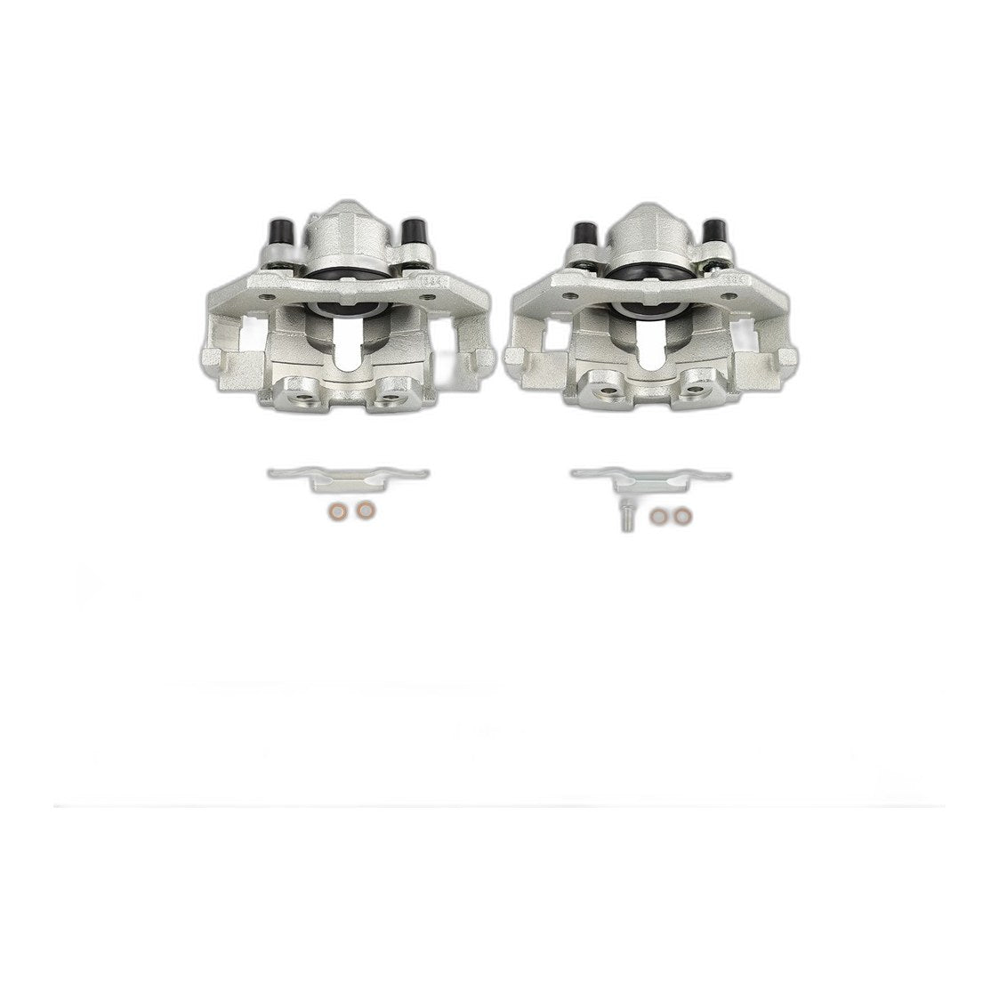 For 2009-2012 Ford Escape (From 12/01/2008) Brake Calipers Front Pair w/ Bracket