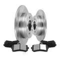Rear Brake Pads Rotors for Hyundai Sonata 2016-2019 Kia Optima 2016-2020 31586