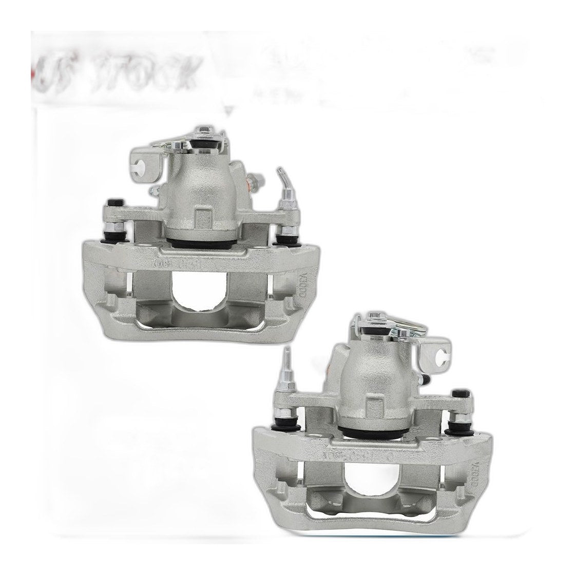 Pair Rear Brake Calipers w/ Bracket For 2011-2013 2014 Ford Edge Lincoln MKX