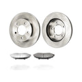 Front Brake Rotors and Ceramic Pads Kit For 2000-2003 Ford F-150 V8 5.4L 54042