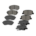 8Pcs Front and Rear Ceramic Brake Pads Set for 2014 2015 Mazda 6