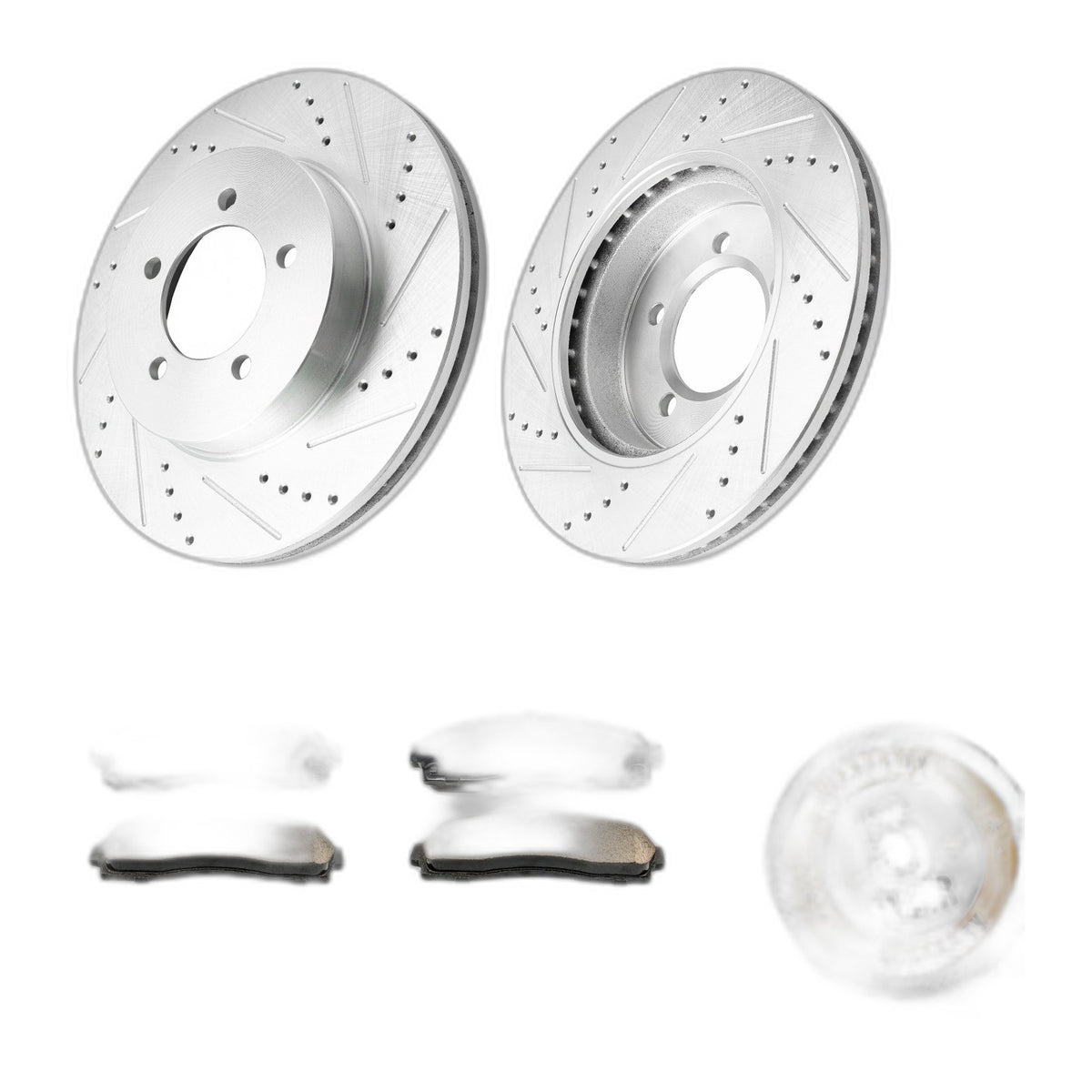 Front Brake Rotors Pads Kit For 2002-2005 Ford Explorer Mercury Mountaineer