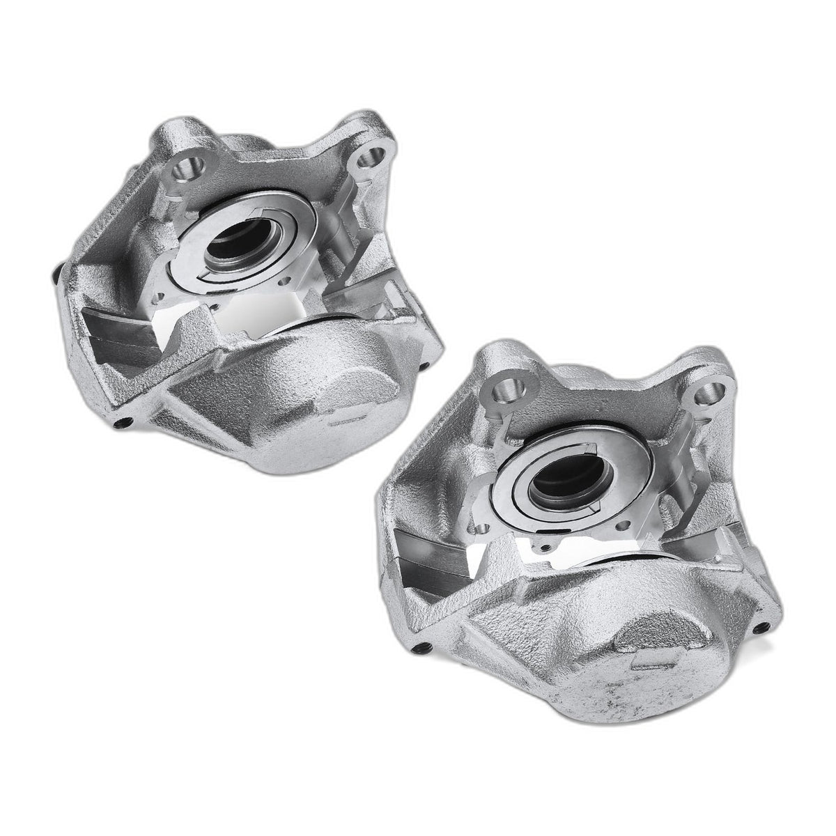 Pair Brake Caliper with Bracket for Mercedes-Benz W126 350SDL 300SEL 300SE Front