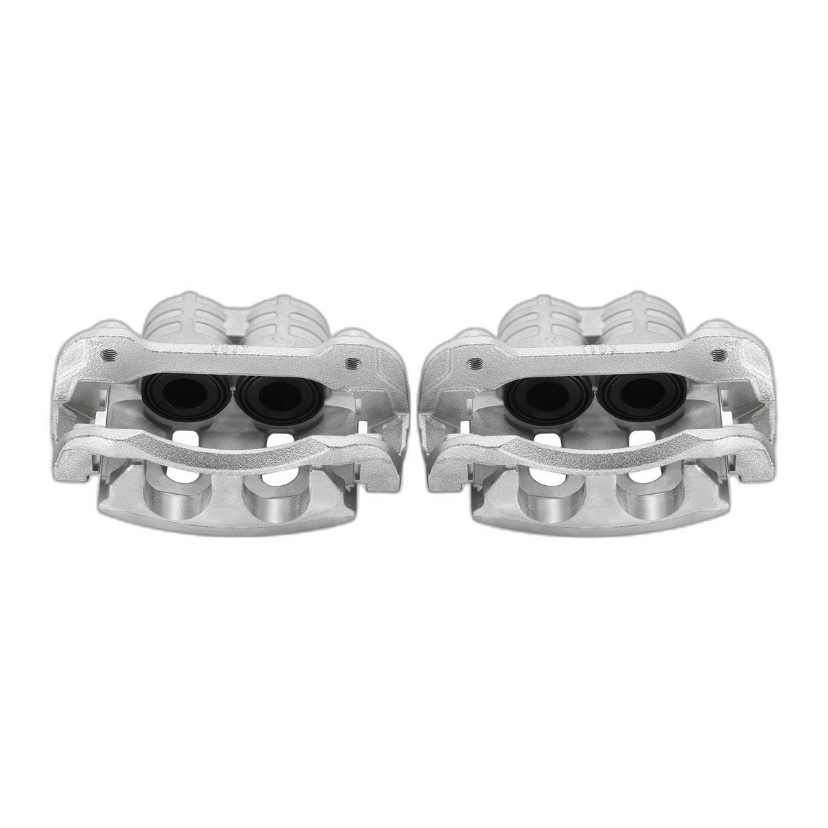 Pair Front Disc Brake Caliper with Bracket For Ford Mustang 3.7L 2012-2014 LH RH