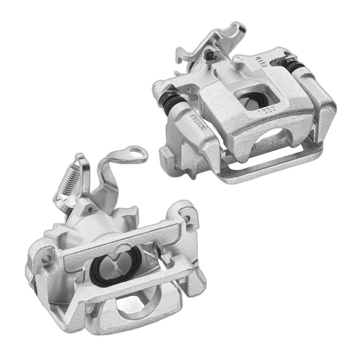 Pair Rear Brake Caliper with Bracket For 2014-2018 Mitsubishi Outlander 2.4L