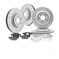 Front Rear Brake Disc Rotors Ceramic Pads for Ford Escape Bronco Sport Corsair