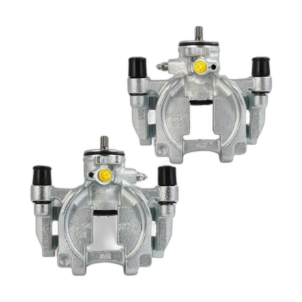 Rear Pair Brake Calipers w/ Bracket For 2013-2020 Ford Fusion Lincoln MKZ