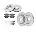 Front & Rear Disc Rotors Brake Pads Kit for Ford Escape Bronco Sport Corsair