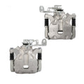 Pair Rear Brake Calipers w/ Bracket For 2014 2015 2016 Mazda 3 L4 2.5L