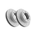 Front Brake Rotors Ceramic Pads For 2005-2012 Ford F-250/F-350/F-450 Super Duty