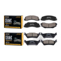 Front and Rear Ceramic Brake Pads w/ Hardware for 2014 2015-2022 Jeep Cherokee