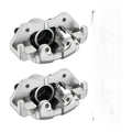 Pair Front Disc Brake Calipers With Bracket Fits 2009 Ford Escape 2.5L 19B3116